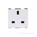 13A BS power Socket outlet Modular White